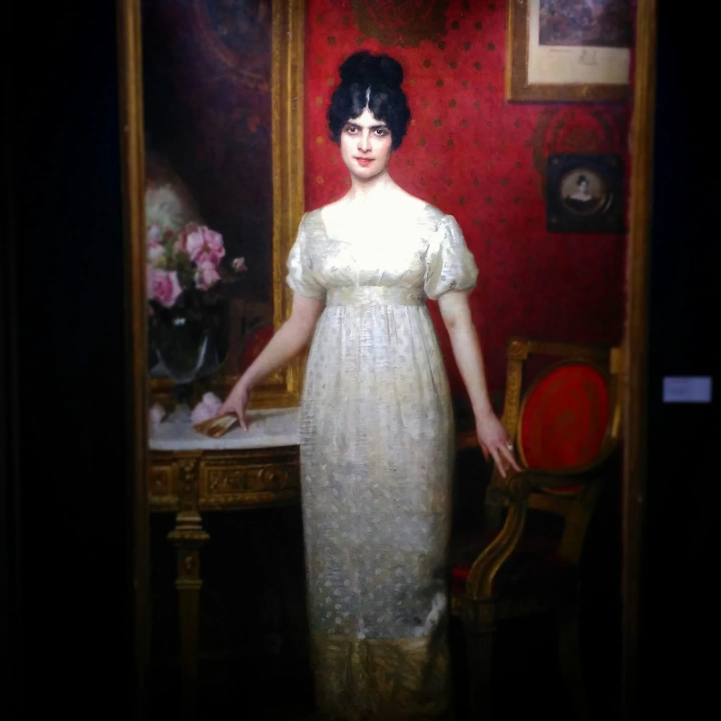 Ritratto di Clotilde Gallo, amante dell'artista, 1918